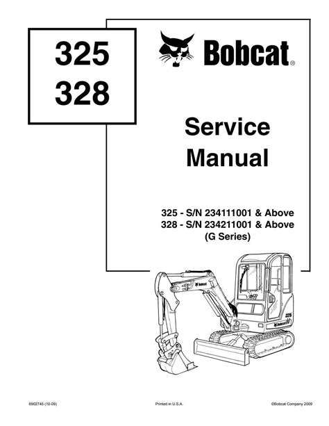 bobcat 326 mini excavator specs|bobcat 325 parts manual.